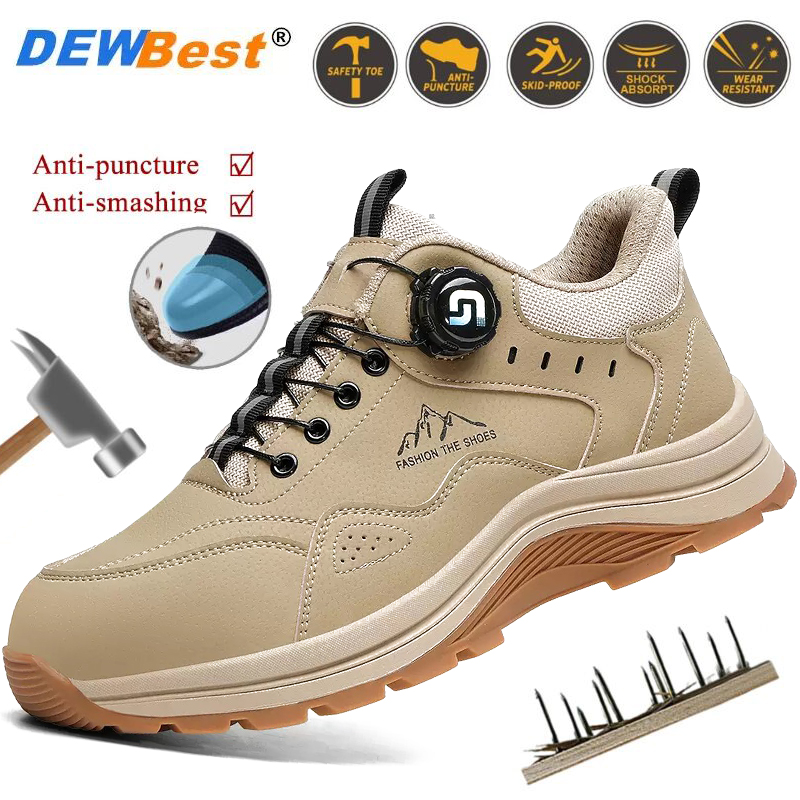 Men'S Shoes Smart - Chaussures de travail d'été pour hommes