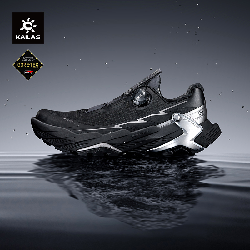 Men'S Shoes Water Resistant - KAILAS FUGA noir SOLITUDE DU 2