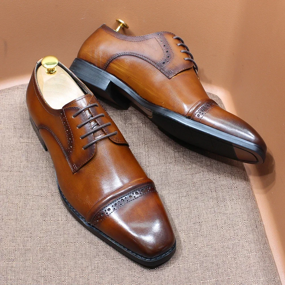 Oxfords robustes à bout pointu - Men'S Shoes Smart avis et prix