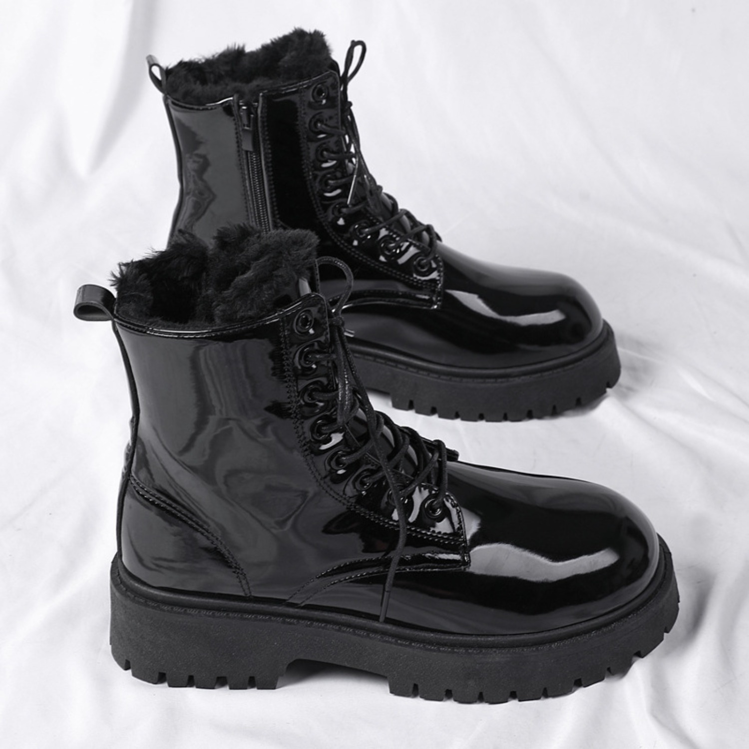 Bottes hautes en peluche chaud - Men'S Shoes Hoka Sale avis et prix