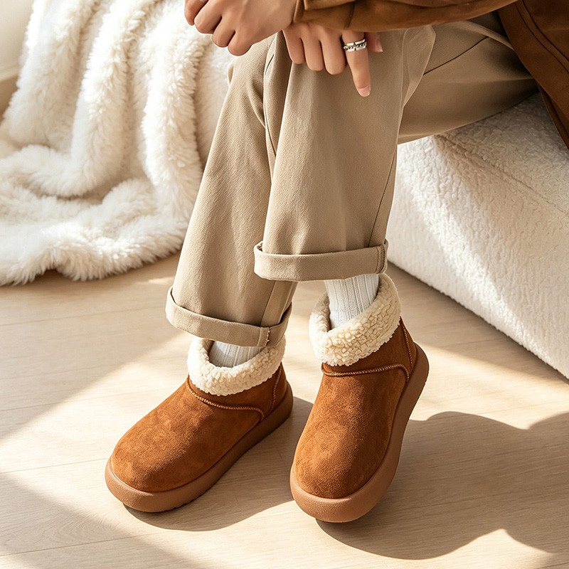Bottes de neige pour hommes po - Men'S Shoes With Height Increase avis et prix