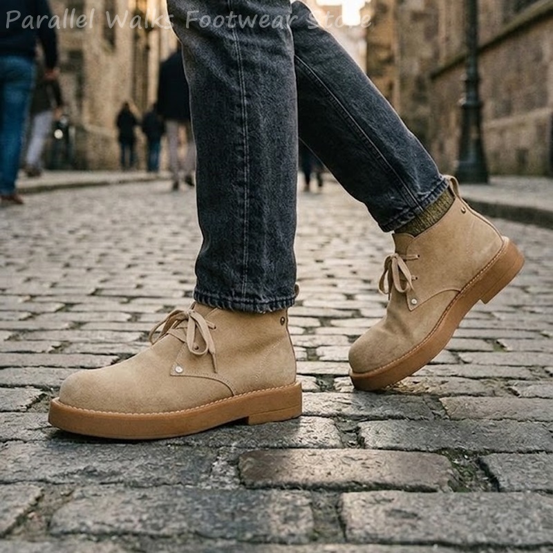 Bottines classiques en daim po - Men'S Shoes Smart avis et prix